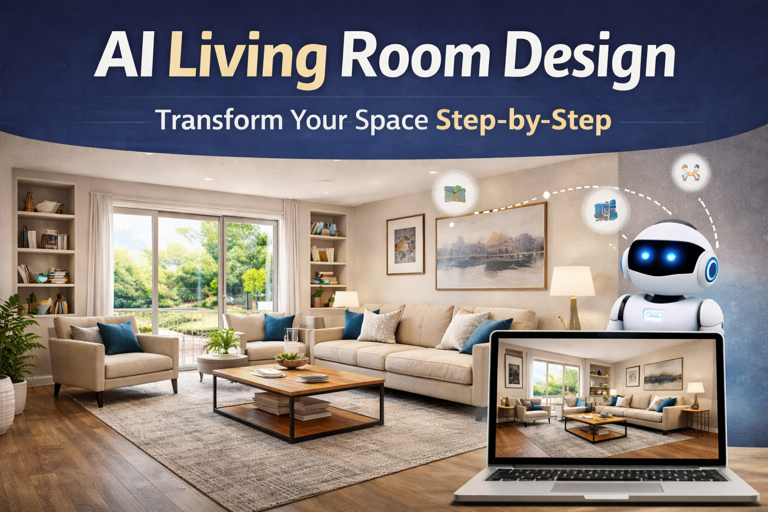 AI Living Room Design: Transform Your Space Step-by-Step - AIInterior Blog